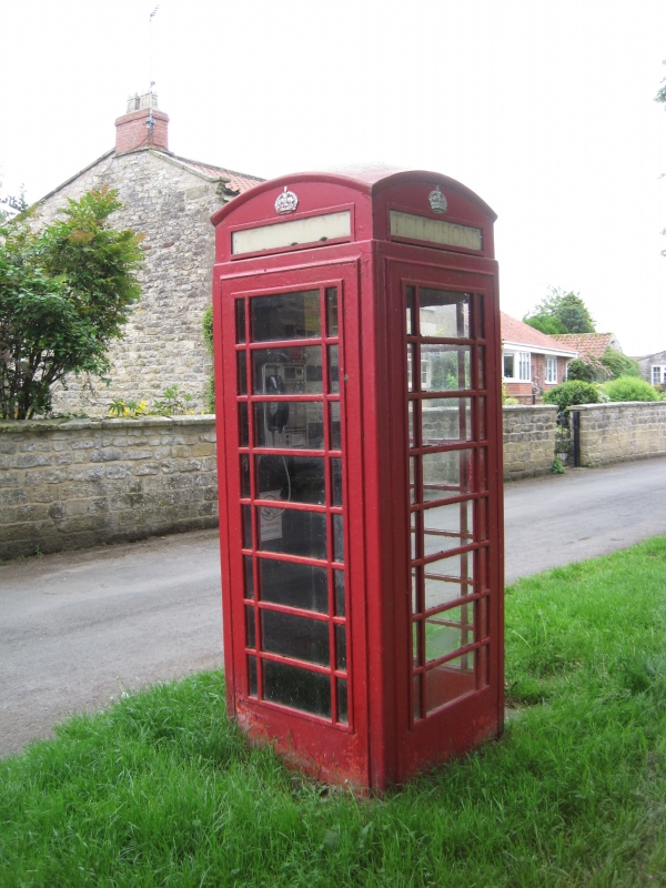 K6 Telephone Kiosk Outside Wesleyan Methodist Chapel, Sinnington, North ...