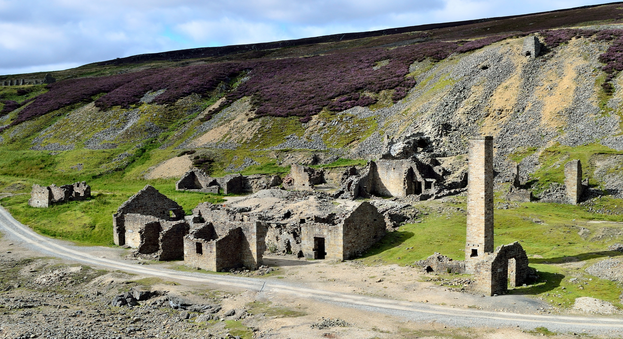 Old Gang Smelt Mill Reeth Fremington And Healaugh North Yorkshire 