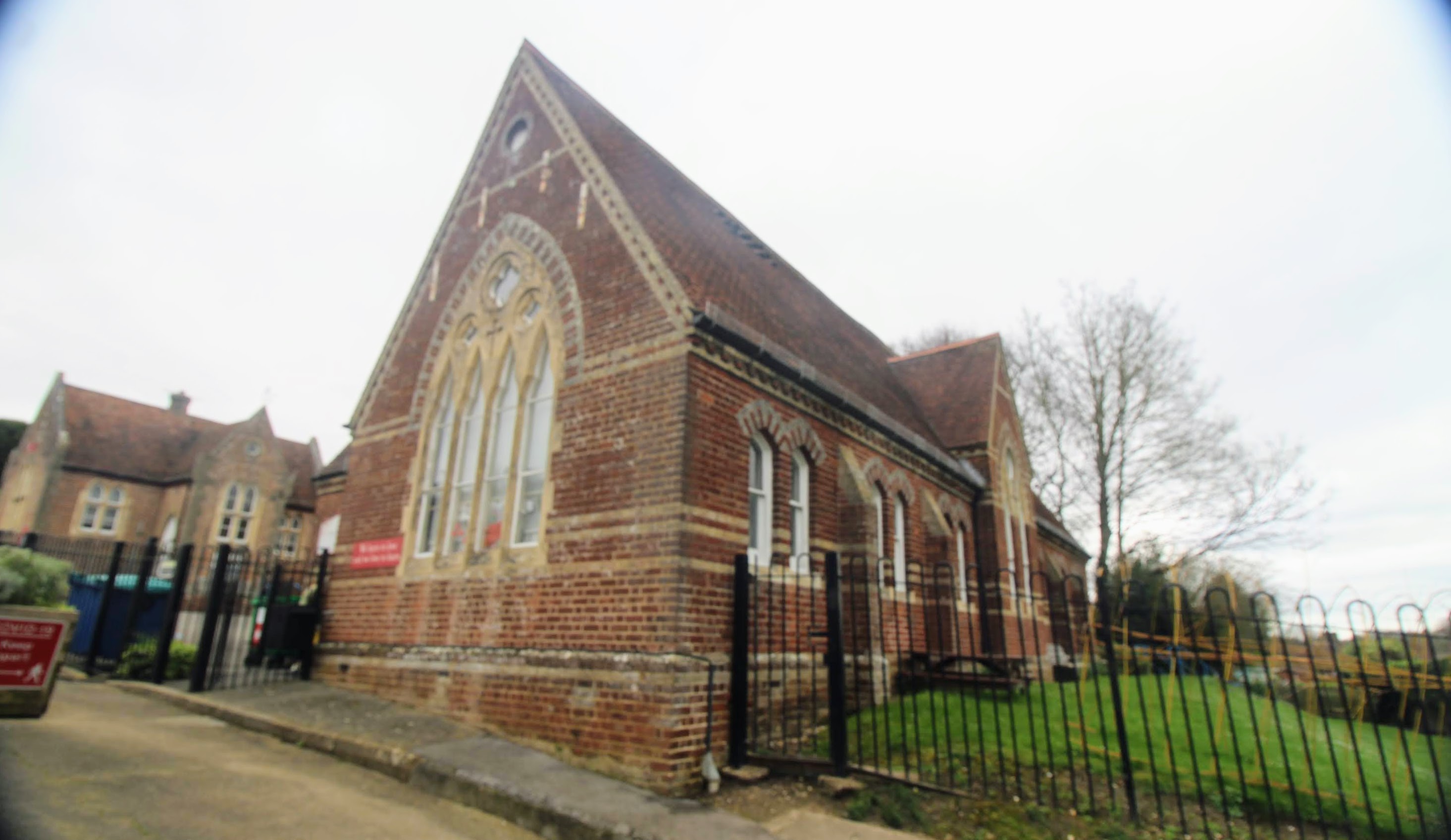 St Mary's Church of England Primary School and Wall to North, Chilham ...