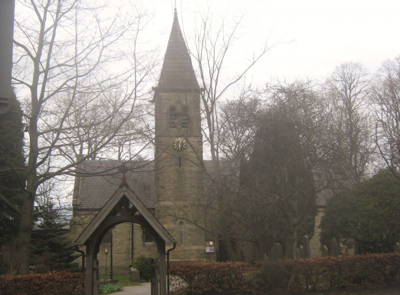 Church of St Thomas and Lychgate, High Lane, Stockport