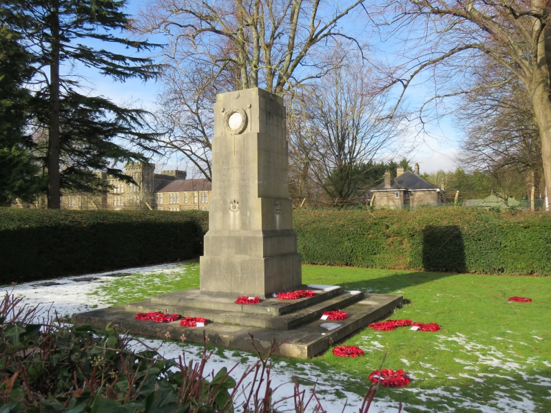 Welch Regimental War Memorial at Maindy Barracks, Cathays, Cardiff